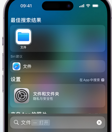 本溪apple维修中心分享iPhone文件应用中存储和找到下载文件 