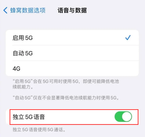 本溪苹果14维修分享iPhone 14 Pro如何开启VoNR 