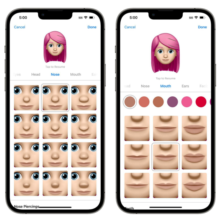 本溪苹果手机维修分享​iOS 16中的拟我表情有了哪些变化和升级 