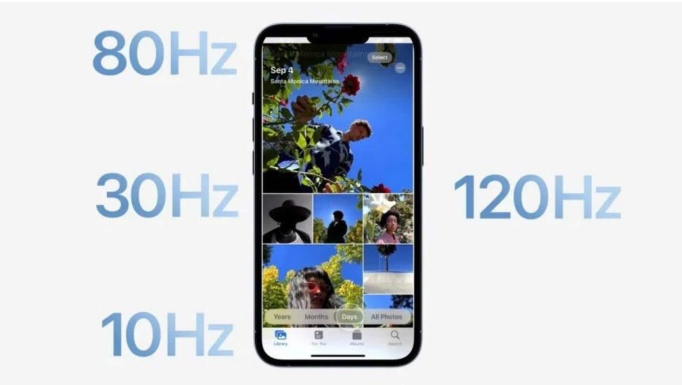 本溪苹果14维修分享iPhone 14有高刷吗 